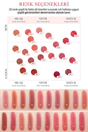 Pürüzsüz ve Kadifemsi Dokulu, Doğal Görünüm Sunan Tint Clio Chiffon Blur Tint (01 Peach Bebe)