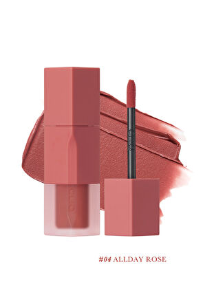 Pürüzsüz ve Kadifemsi Dokulu, Doğal Görünüm Sunan Tint Clio Chiffon Blur Tint (04 Allday Rose)