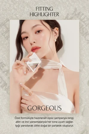Yumuşak Dokulu, Doğal Görünüm Sunan Aydınlatıcı MUZIGAE MANSION Fitting Highlighter (Gorgeous)