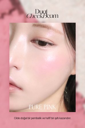 Allık ve Aydınlatıcı Paleti + Fırça Seti MUZIGAE MANSION Dual Cheek Beam Set (01 Pure Pink)