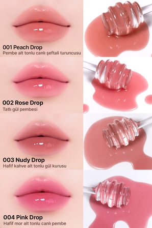 Nemlendirici, Parlak Bitişli Tint MUZIGA MANSION Objet Glossy (003 Nudy Drop)