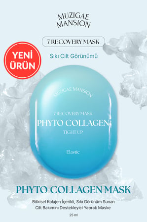 Sıkı Görünüm Sunan Kolajen Özlü Maske MUZIGAE MANSION 7 Recovery Maskpack (Phyto Collagen Mask)