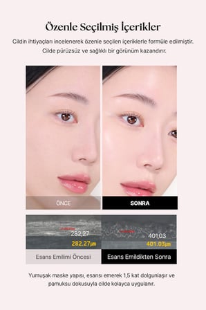 Sıkı Görünüm Sunan Kolajen Özlü Maske MUZIGAE MANSION 7 Recovery Maskpack (Phyto Collagen Mask)