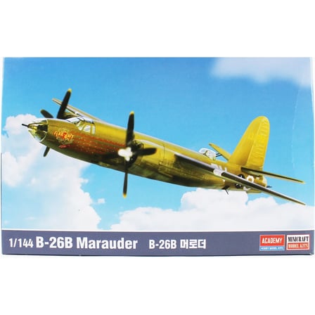 Academy B-26B Marauder Askeri Araç Maketleri 1/144 Gri