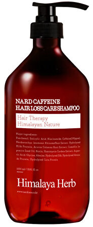 Nard Caffeine Hair Loss Care Shampoo - Nard Kafeinli Saç Dökülmesi Karşıtı Şampuan 1L 