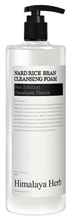 Nard Rice Bran Brightening Cleansing Foam - Nard Pirinç Kepeği Özlü Aydınlatıcı Temizleme Köpüğü 500 ml