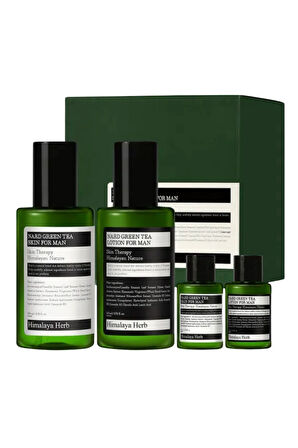 Nard Green Tea Skin & Lotion Set For Man - Nard Erkekler için Yeşil Çay Cilt Bakım ve Losyon Seti