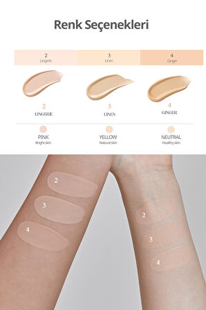 Yoğun Kapatıcılık Sağlayan Fondöten Clio Kill Cover Founwear Foundation (2 Lingerie) Spf30 PA+++