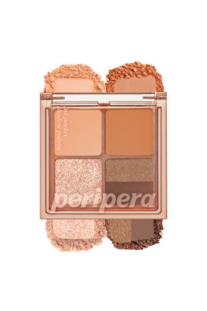 Mat, Parıltılı Tonlarda 5'li Far Paleti Peripera Ink Pocket Shadow Palette (03 Rolling in The Autum)