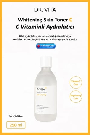 Dr. Vita Vitamin Beyazlatıcı Cilt Tonigi C 250 ml
