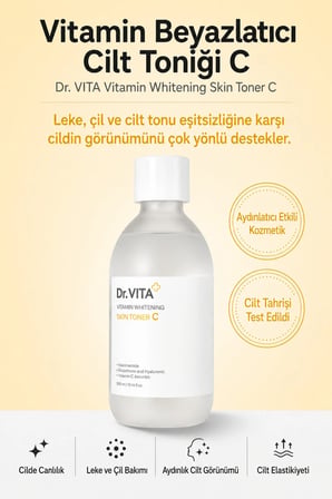 Dr. Vita Vitamin Beyazlatıcı Cilt Tonigi C 250 ml