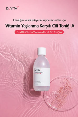 Dr. Vita Vitamin Kırışıklık Karşıtı Tonik A 250 ml