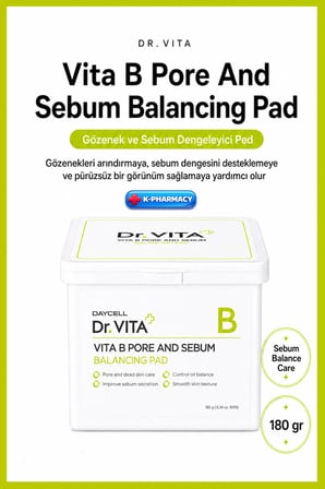 Dr. Vita Vita B Pore Balancing Pad Tonik Sebum Dengeleyici 180g