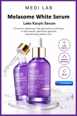 Medilab Melasome White Serum Leke Karşıtı Yüz Serumu 50 ml