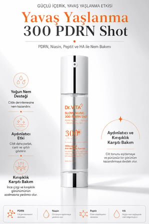 Dr. Vita Slow Aging 300 PDRN Shot Yüz Serumu 50 ml