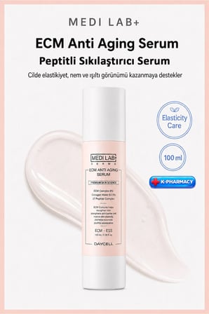 Medilab Derma ECM Anti Aging Serum Yüz Serumu 100ml Kolajen Peptid