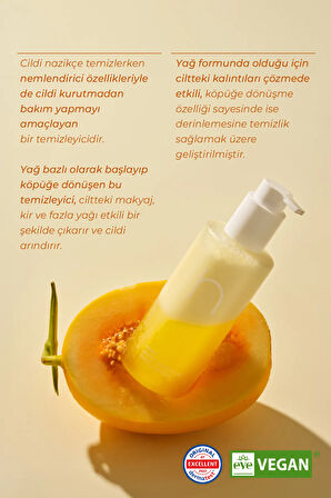 Jojoba Seed Oil Double Shot Foam Cleanser Çift Fazlı Temizleyici Kore 200ml
