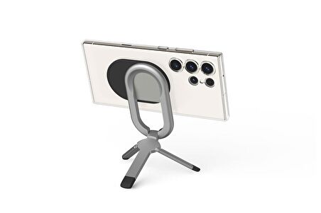 Samsung S23 Serisi Akıllı Kılıf için İnce Tripod Gri - GP-TOS911SABSW