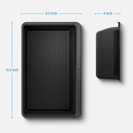 Spigen Tesla Model Y Juniper 2025+ / Model Y 2021-2025 Koltuk Altı Saklama Kutusu Organizer TO222 Siyah – ACP05757 - OUTLET