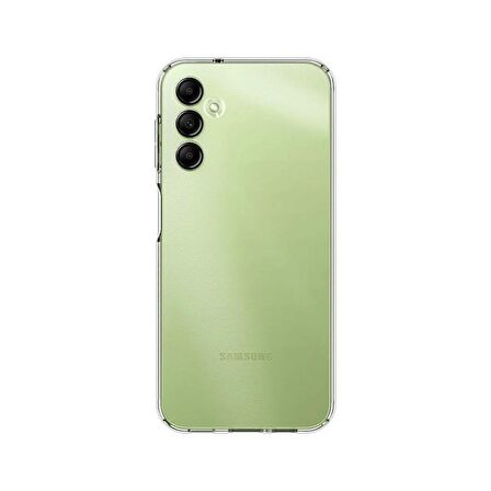 Spigen Galaxy A14 5G ile Uyumlu Kılıf Liquid Crystal 4 Tarafı Tam Koruma Crystal Clear