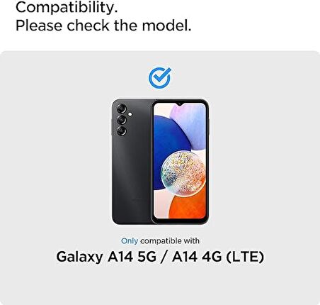 Spigen Samsung Galaxy A14 5G Cam Ekran Koruyucu Glas.tR Slim (2 Adet) - AGL05971