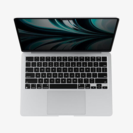 Spigen MacBook Air 13\'\' M2 (2022) Hayalet Ekran Koruyucu Safe View (1 Adet)