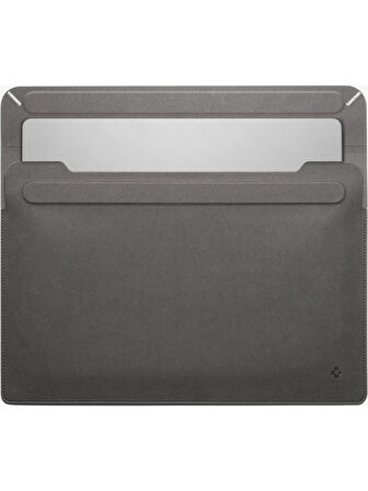 Spigen 14'' MacBook & Notebook Laptop Taşıma Çantası Valentinus Sleeve Gray - AFA06415 OUTLET