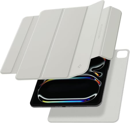 Spigen iPad Pro 11'' M5 (2025) / 11'' M4 (2024) Kılıf Air Skin Pro Gray - Teşhir