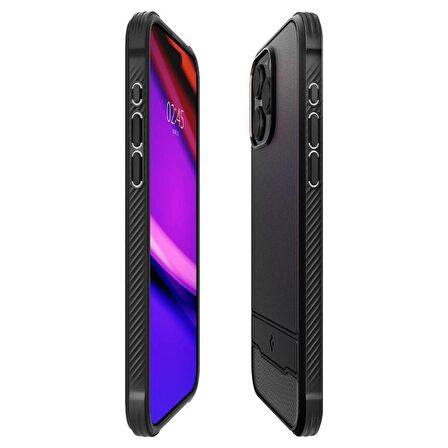 iPhone 15 Pro Kılıf, Spigen Rugged Armor Mag (MagSafe Uyumlu)