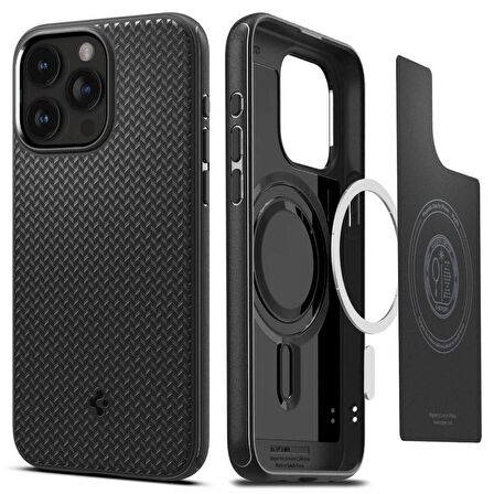 iPhone 15 Pro Kılıf, Spigen Mag Armor MagFit (MagSafe Uyumlu)