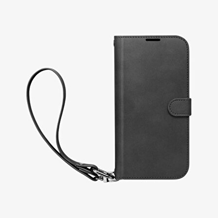 Spigen iPhone 15 Pro ile Uyumlu Kılıf Wallet S Pro Navy