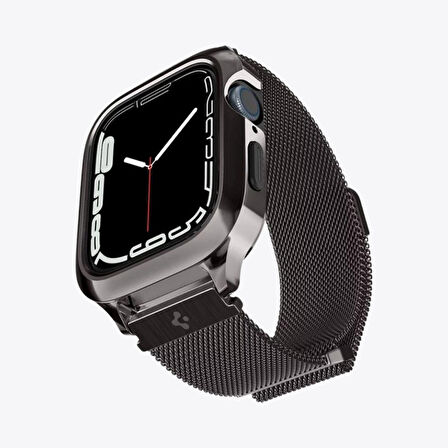 Apple Watch Serisi (38 mm/40 mm/41 mm) ile Uyumlu Kılıf, Spigen Metal Fit