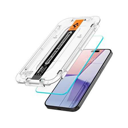 Spigen Apple Uyumlu iPhone 15 Pro Max Cam Ekran Koruyucu