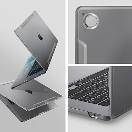 Spigen MacBook Air 15" M3 (2024) / M2 (2023) Kılıf Thin Fit Crystal Clear - ACS06957 OUTLET