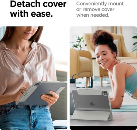Spigen iPad Pro 13'' M5 (2025) 13'' M4 (2024) Kılıf Air Skin Pro Gray - Outlet