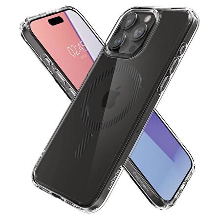 Spigen iPhone 15 Pro Max Kılıf, Spigen Ultra Hybrid Magfit (Magsafe Uyumlu) Deep Red