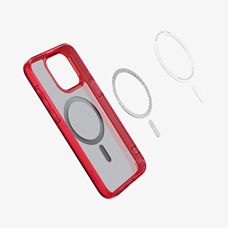 iPhone 15 Pro Kılıf, Spigen Ultra Hybrid Magfit (Magsafe Uyumlu)