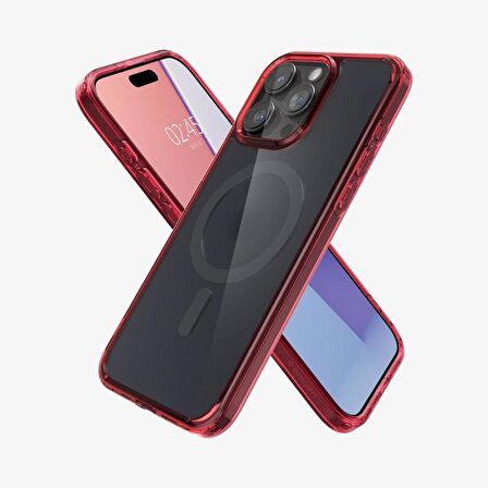 iPhone 15 Pro Kılıf, Spigen Ultra Hybrid Magfit (Magsafe Uyumlu)