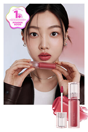 Doğal Tonlarda, Uzun Süre Kalıcı, Işıltılı Tint PERIPERA Water Bare Tint (05 Red Update)
