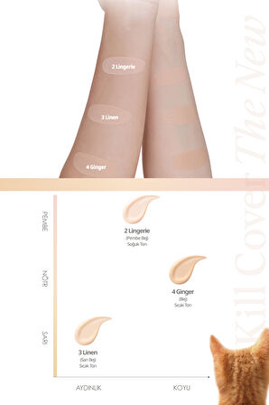 Clio Kill Cover The New Founwear Cushion + Refill (2 Lingerie)SPF50+ PA+++(Koshort in Seoul Limited)