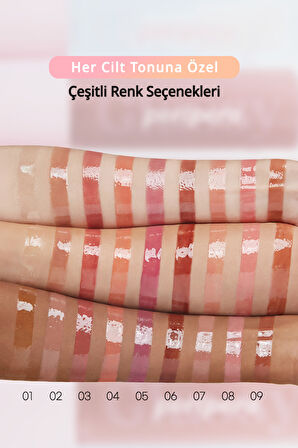 Dudaklara Dolgun ve Işıltılı Görünüm Sunan Gloss Peripera Ink Glasting Lip Gloss (6 Made it)