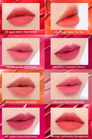 Blur Efekti Sunan Tint Clio Pure Blur Tint (04 Tender And Juicy Cherry) (Dive Fruits Tea Ade)