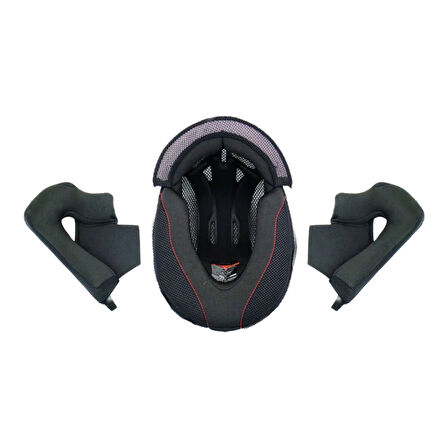 Sena Outrush Kask İçin Yanak Pedi Seti Siyah