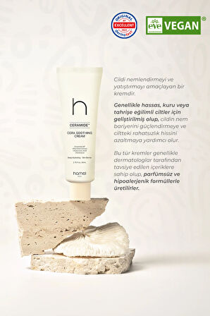 Ceramide Cera Soothing Cream Nemlendirici Yatıştırıcı Hassas Cilt Krem Kore 80ml