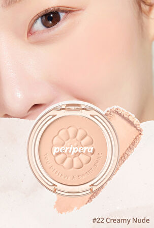 Sebum Dengeleyici Toz Allık Peripera Pure Blushed Sunshine Cheek (22 Creamy Nude)(K-Ookie)