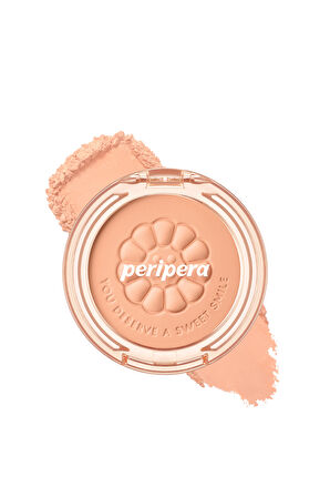 Sebum Dengeleyici Toz Allık Peripera Pure Blushed Sunshine Cheek (23 Yakgwa Brown)(Honey K-Ookie)