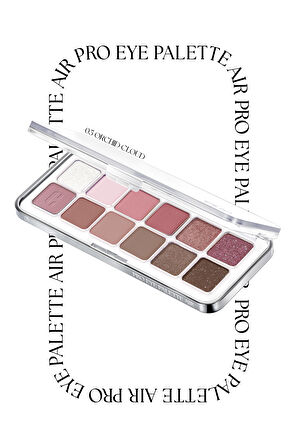 Hafif Dokulu Yoğun Renklere Sahip Göz Farı Paleti Clio Pro Eye Palette Air (05 Orchid Cloud)