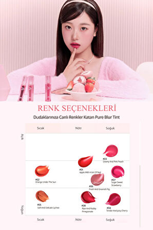 Blur Efekti Sunan Tint Clio Pure Blur Tint (06 Fresh And Greenish Fig) (Soul Dessert)