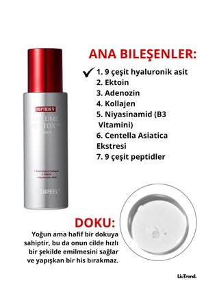 Peptide 9 Volume Bio Tox Toner Pro 250 ml Matrixyl Ile Peptid Toner Güçlendirici