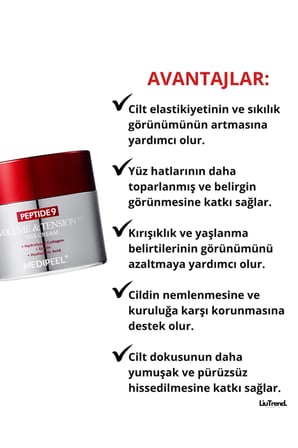 MEDIPEEL Peptide 9 Volume & Tension Tox Cream Pro 50 ml Kırışıklıklar Için Peptid Krem
